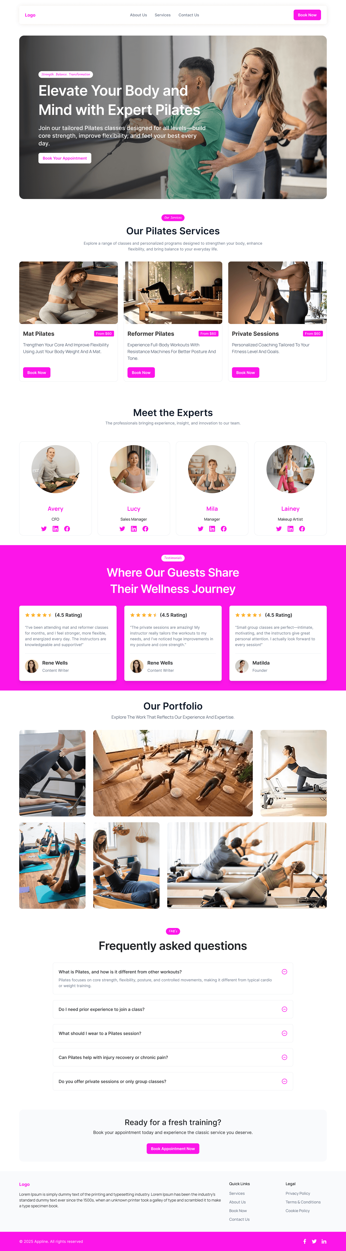 06/04/2026 Pilates Website