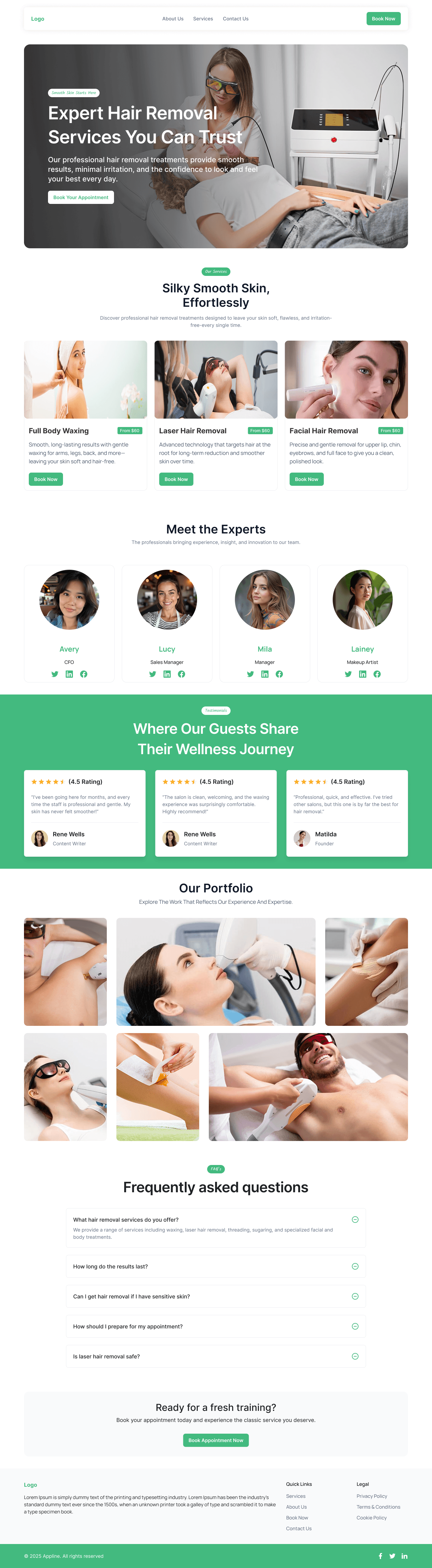 06/04/2026  Hair Removal Website
