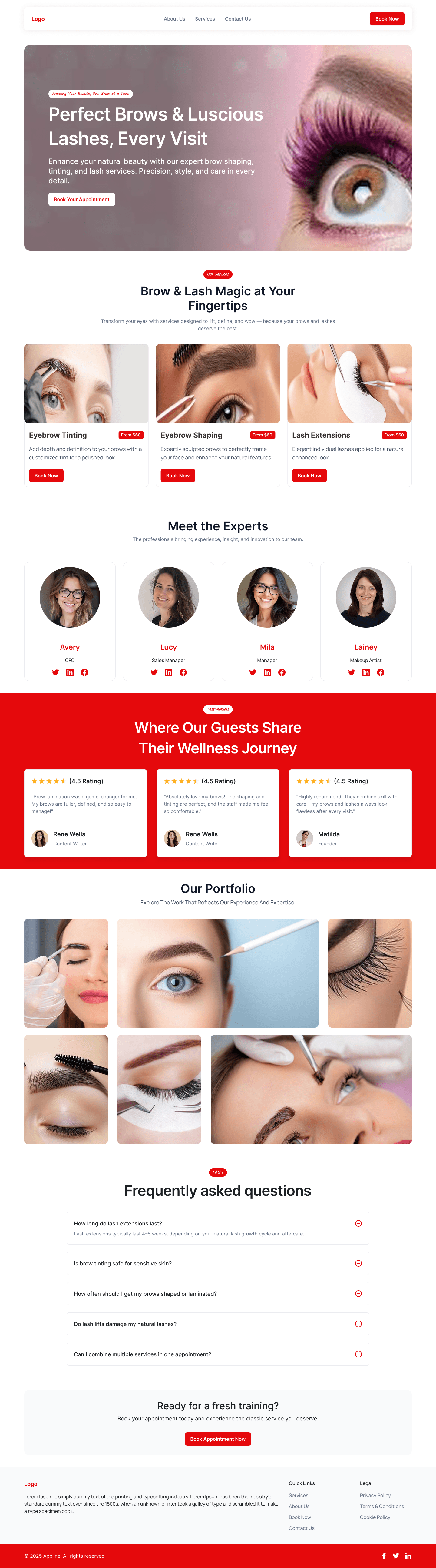 06/04/2026  Brows & Lashes   Website