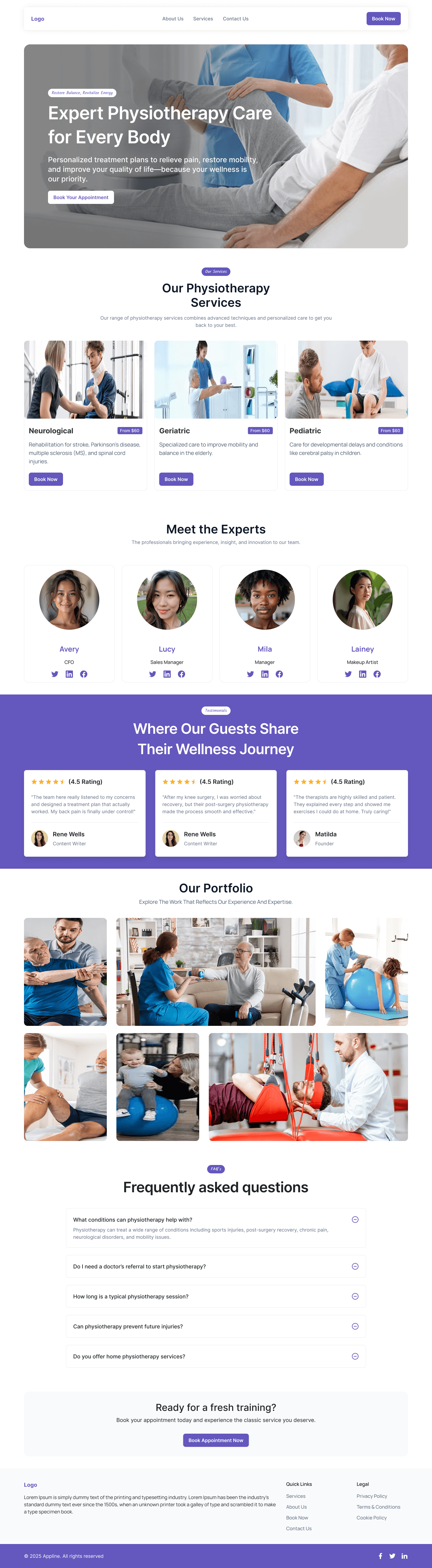 07/04/2026 Physiotherapy Website