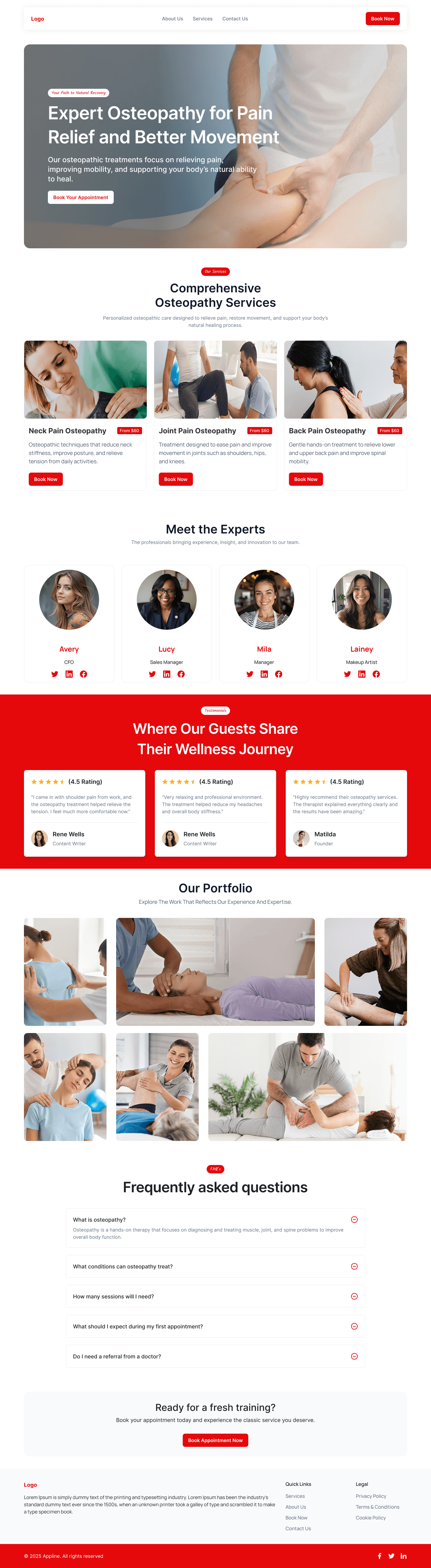 07/04/2026  Osteopathy Website