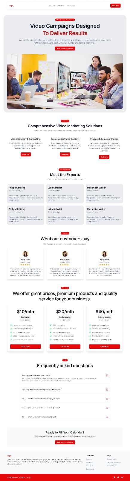 09/04/2026  Video Marketing  Agency  Website