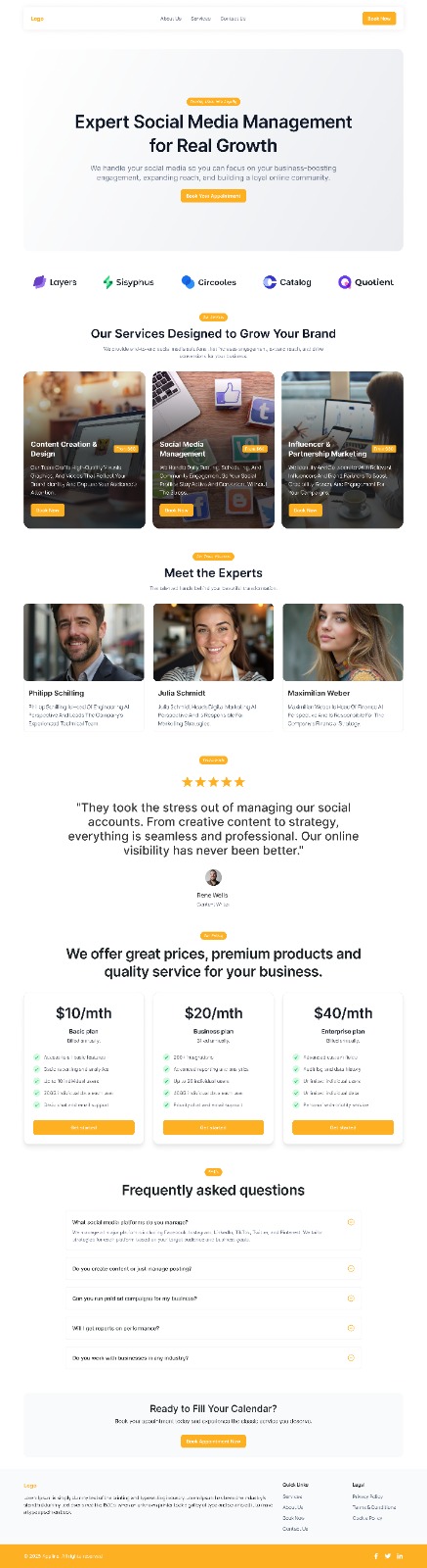 09/04/2026  SMMA (Social Media Management Agency)  Website