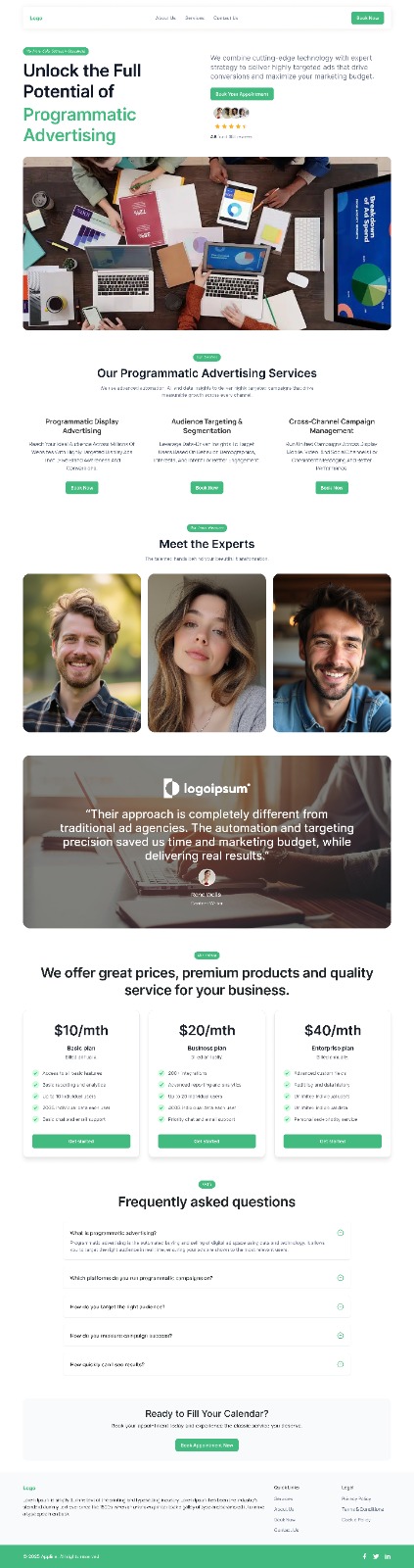 08/04/202 Programing Advertising Agency  Website