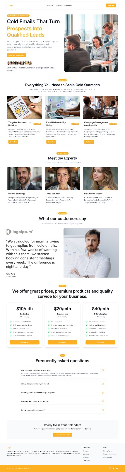02/04/2026 Cold Email Agency  Website