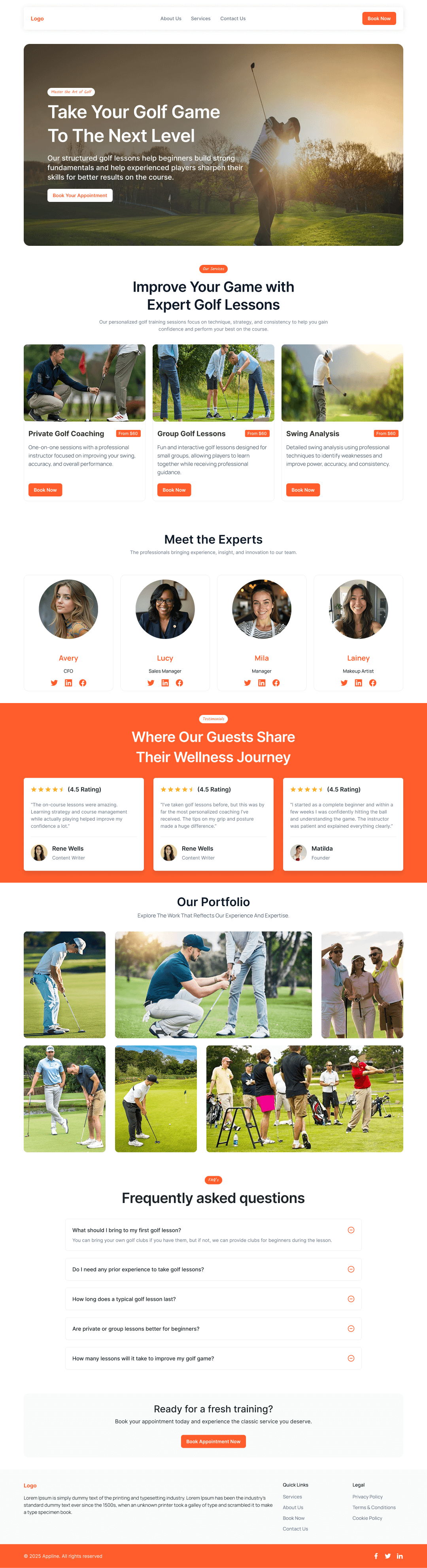 13/04/2026 Golf Lessons  Website