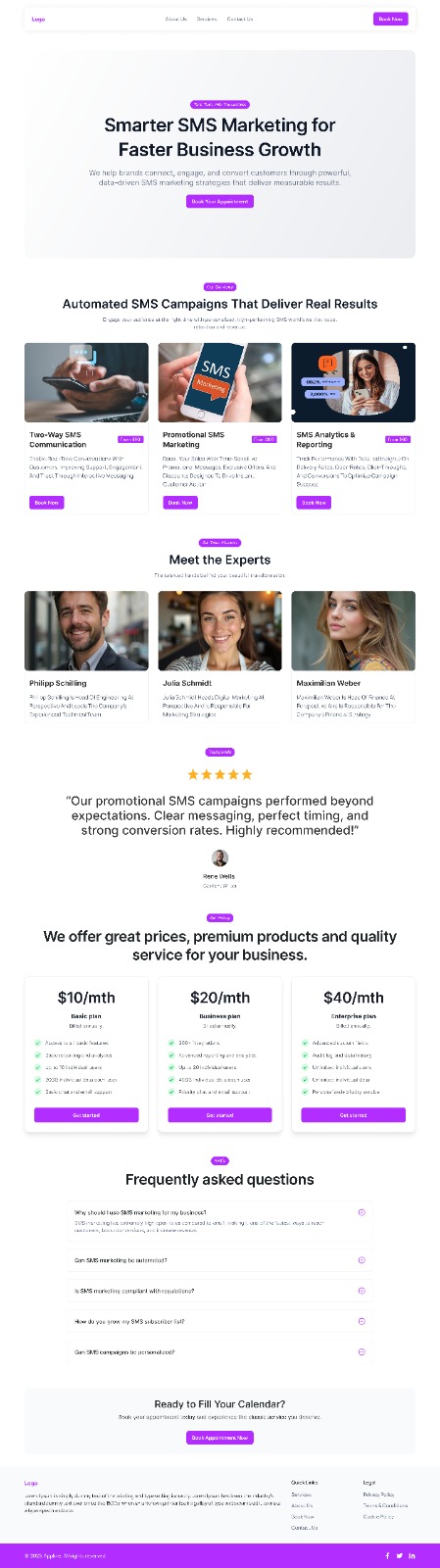 15/04/2026 SMS Marketing Agency  Website