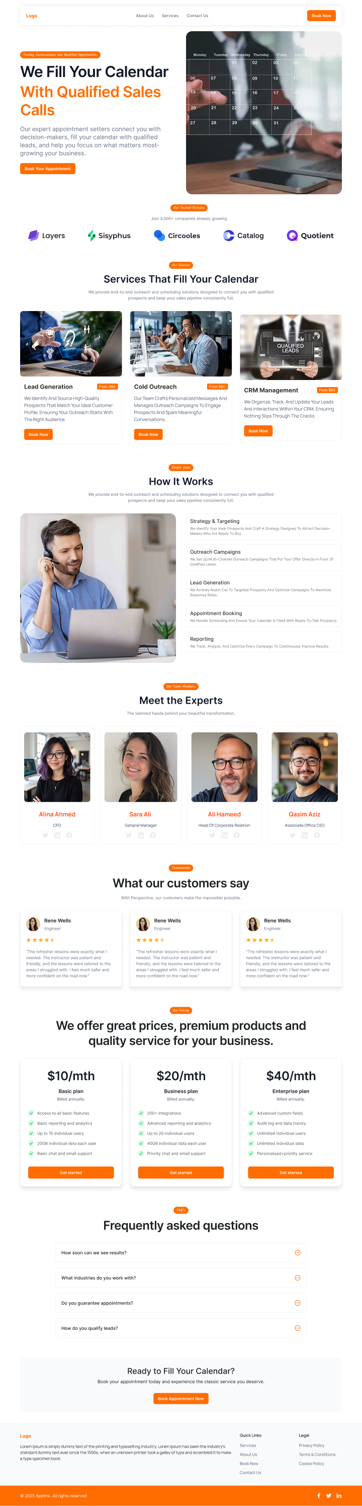 02/04/2026 Appointment Setting Agency  Website