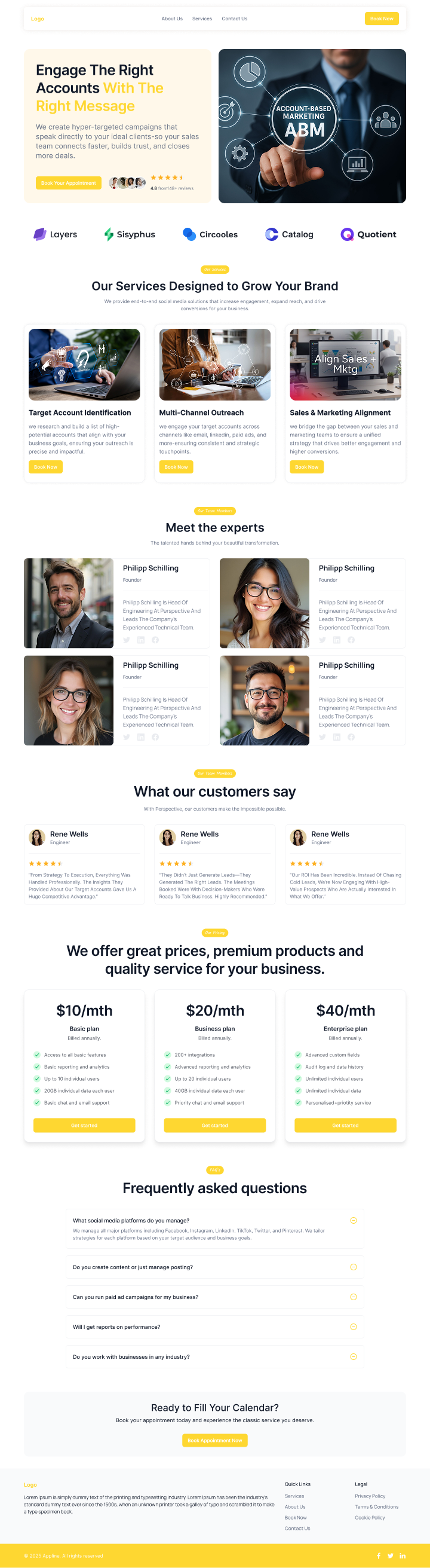 02/04/2026 Account-Based Marketing (ABM) Agency  Website