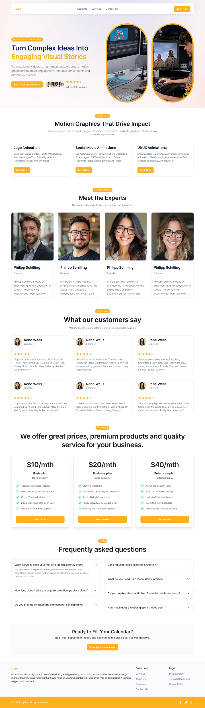 24/04/2026 Motion Graphics Agency Website