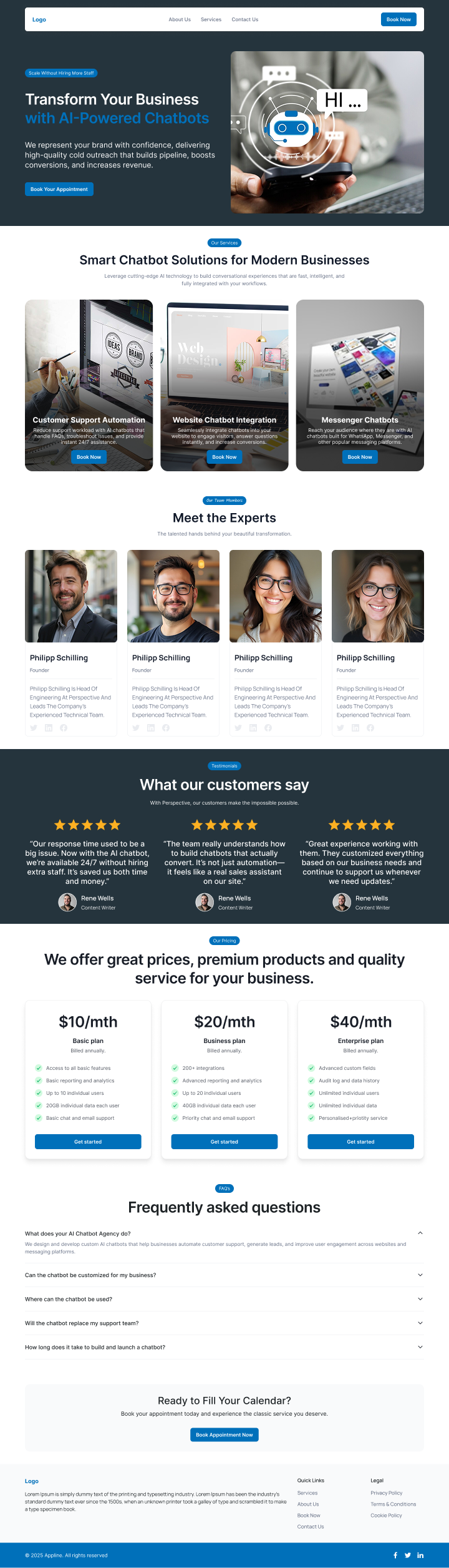27/04/2026 AI Chatbot Agency Website