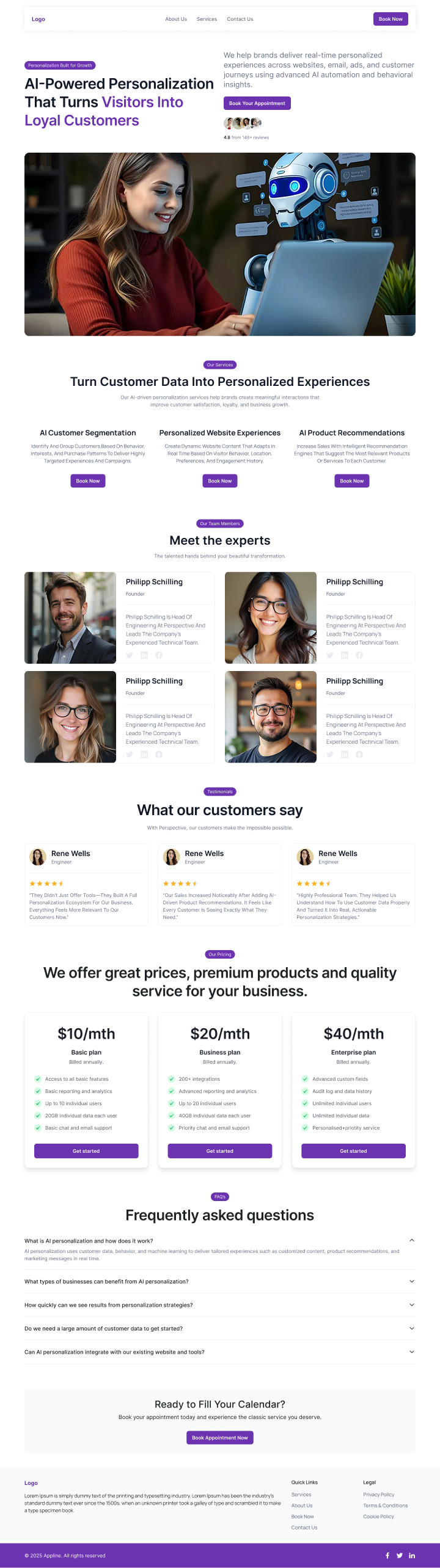 13/05/2026AI Personalization Agency Website
